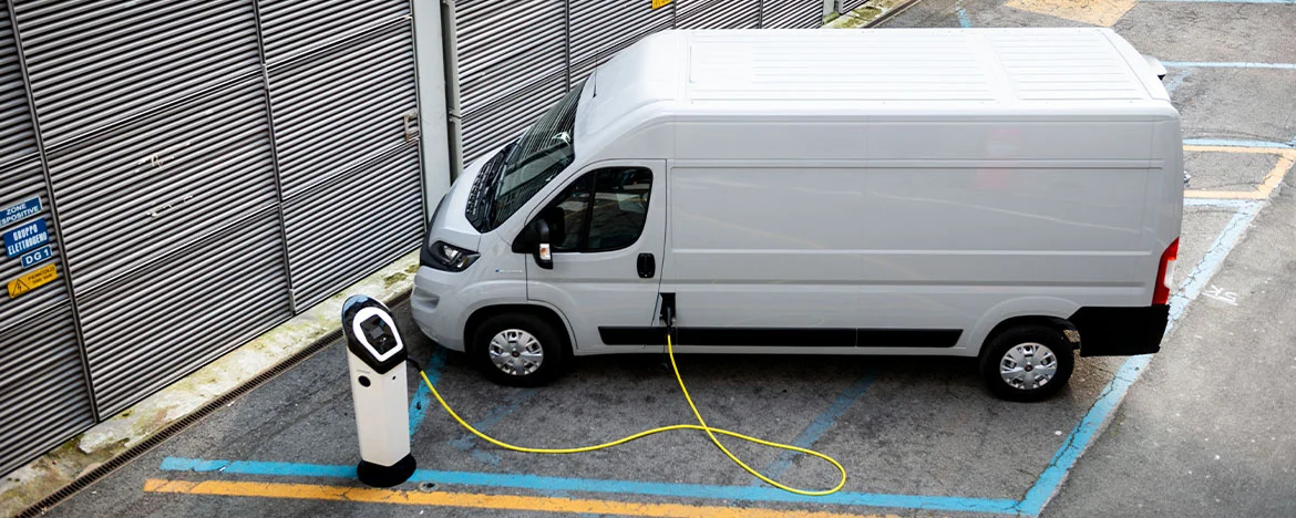 Fiat E-Ducato charging