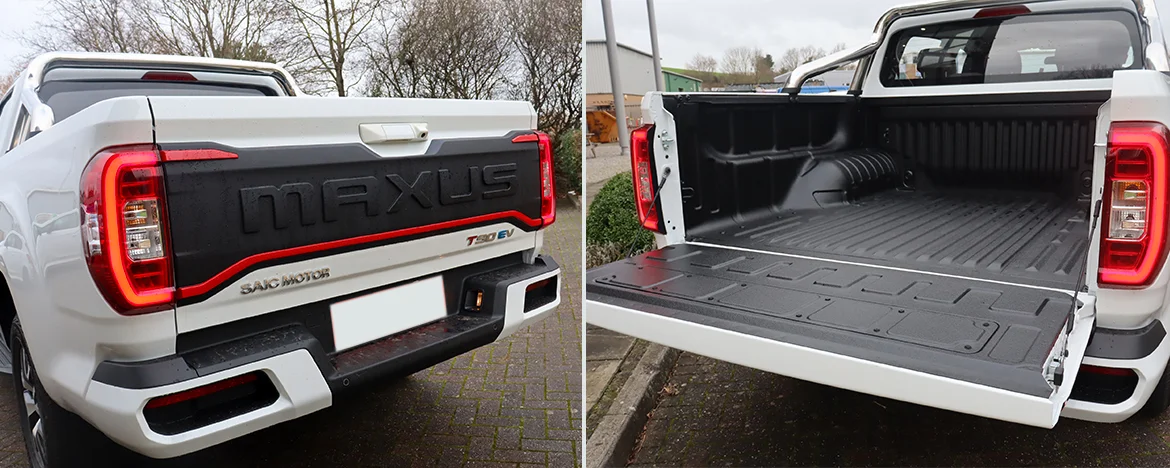 Maxus T90 electric pickup loadbed