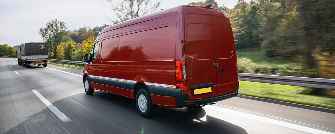 Mercedes-Benz Sprinter rear view