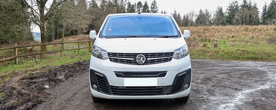 Vauxhall Vivaro-e parked