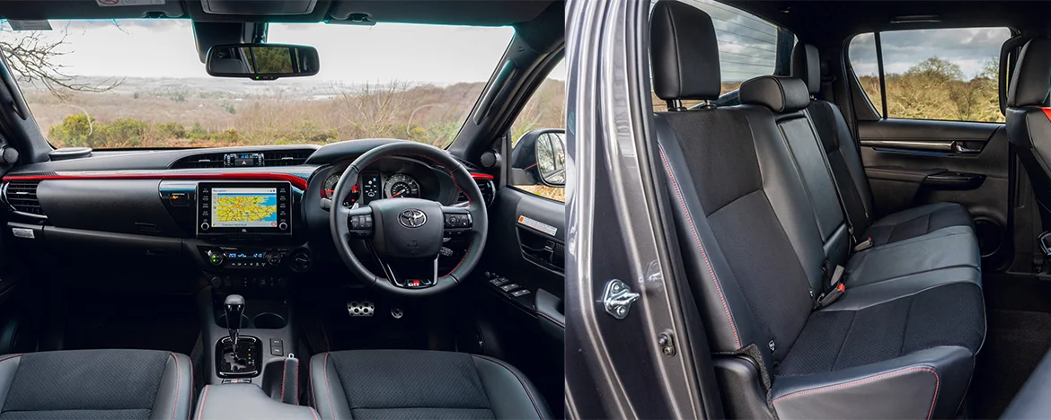 Toyota Hilux interior