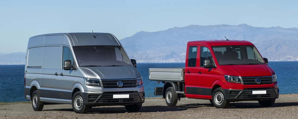 Volkswagen Crafter panel van and tipper