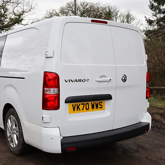 Vauxhall Vivaro-e rear doors