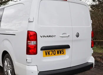 Vauxhall Vivaro-e rear doors